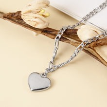 Load image into Gallery viewer, &quot;Sweet Heart Charm&quot; Ankle Bracelet - Anklet - Stainless Steel
